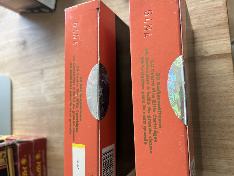 RWS 9,3x74R H Mantel 40 Stück ungeöffnet – Bild 3