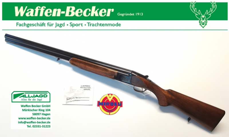 BDF, Bockdoppelflinte Anschütz Miroku Mod. 800 Kal. 12/70 (FN B25, SKB) – Bild 2