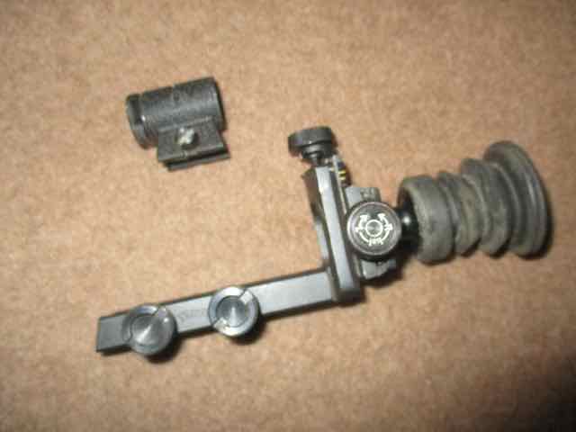 Diopter, mit Korntunnel, evtl. Walther Matchgewehr UIT – Bild 2