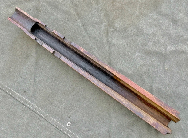 Originaler Schichtholz-Handschutz für K43, kein K98, MP44, P08 – billede 3