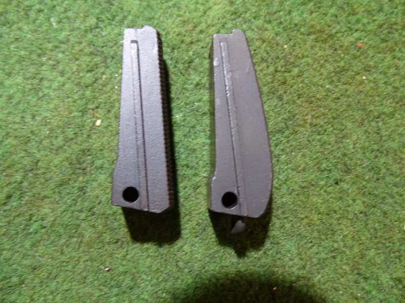 Colt 1911 Feder-Gehäuse (Mainspring Housing) gerade, mit Checkering – Bild 2