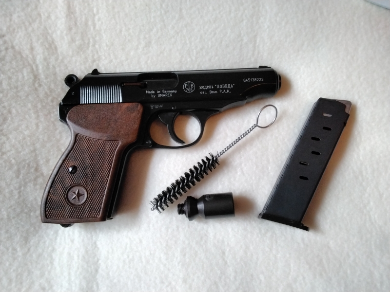 Pistole Makarov 9mm P.A.K. Fullset – Bild 2