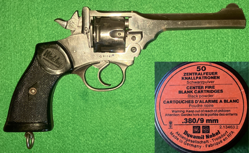 WEBLEY & SCOTT Mark IV 5" Orion Umbau PTB 257 9mm R.K. MIT SEHR VIEL DAZU – Bild 2