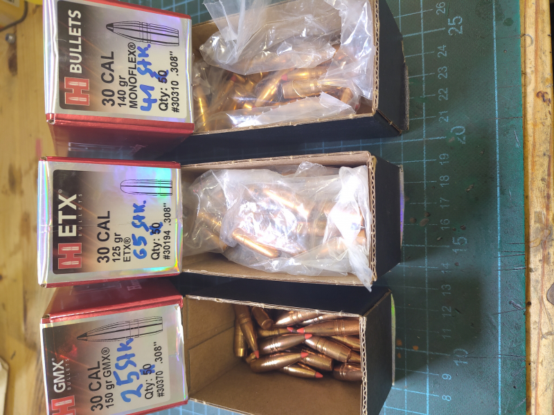 Hornady Geschosse bleifrei.30 ETX GMX Mono – Bild 2