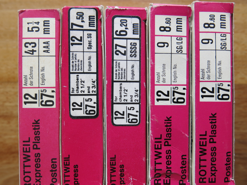 50 Patronen 12/67,5 RWS Posten – stampa 2