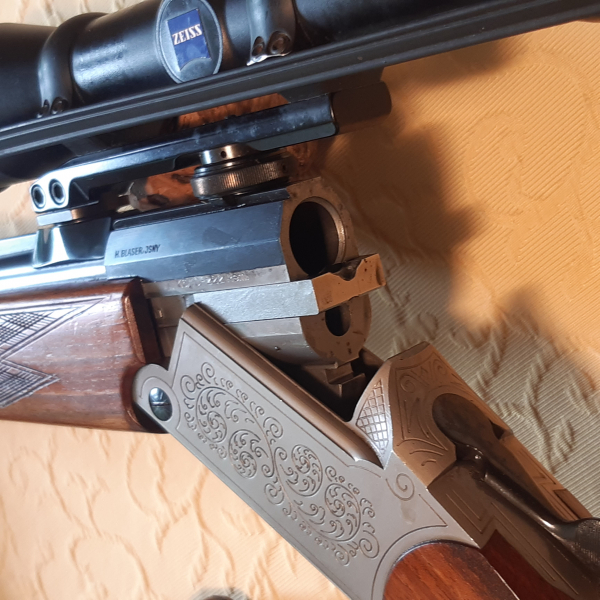 Blaser BBF Modell ES 67 Kaliber 16/70 .222Rem – kuva 2