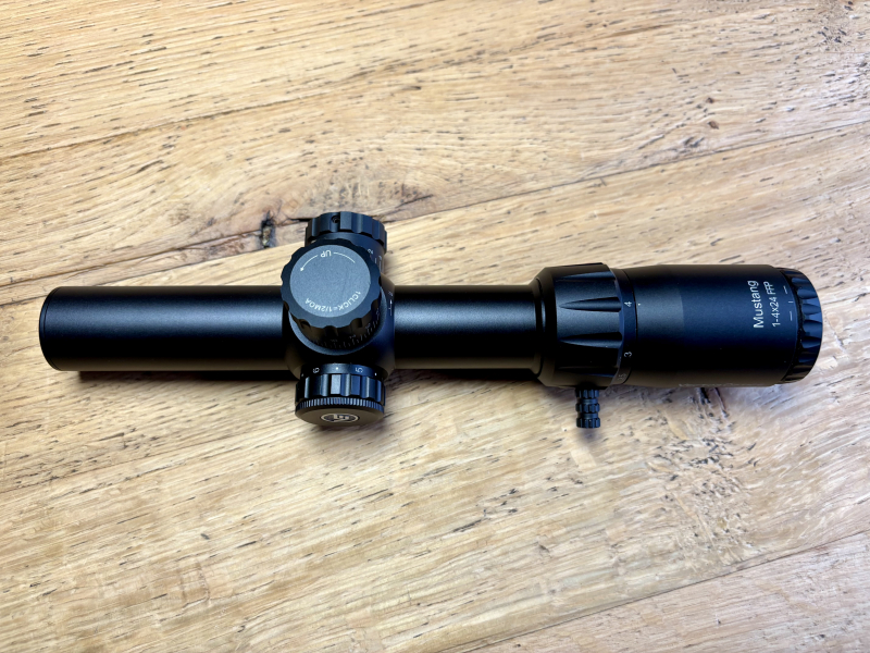 Zielfernrohr Vector Optics Mustang - 1-4x24 FFP erste Bildebene – Bild 2