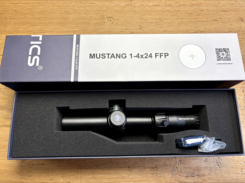 Zielfernrohr Vector Optics Mustang - 1-4x24 FFP erste Bildebene – Bild 5