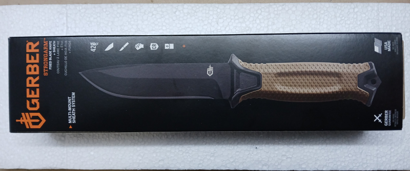 GERBER Strongarm Survivalmesser Full Tang mit Multi Mount Scheide NEU – Bild 3