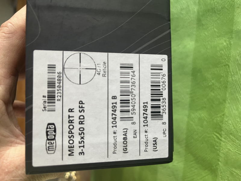 Meopta MeoSport R 3-15x50 RD SFP NEU – kuva 2