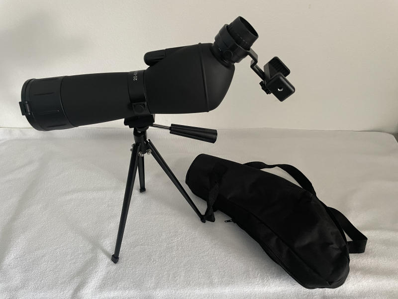 Bresser Spektiv 20-60x60 inkl. Stativ,Tasche und Handyhalter – Bild 2
