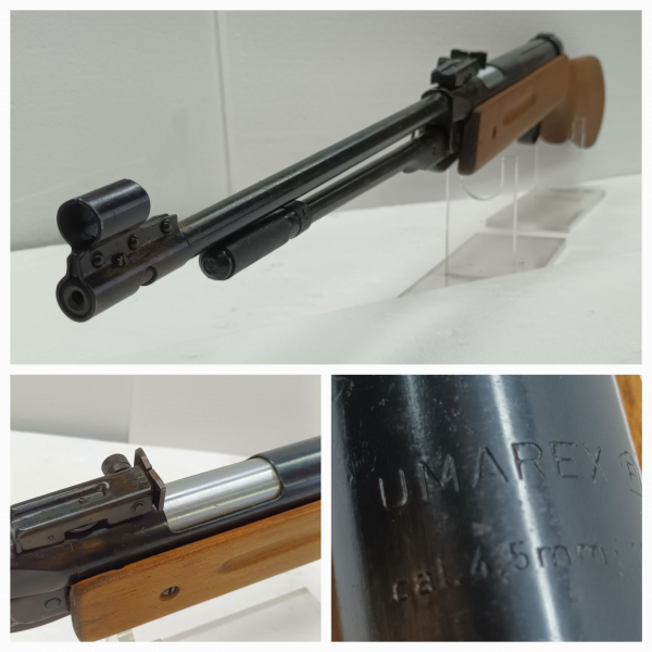 Weitschuss Luftgewehr __ KAL 4,5mm __ Starrlauf Unterhebel Spanner LG – Bild 1