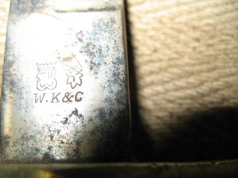 Bajonett M71 Seitengewehr M 1871 mit Scheide – billede 3