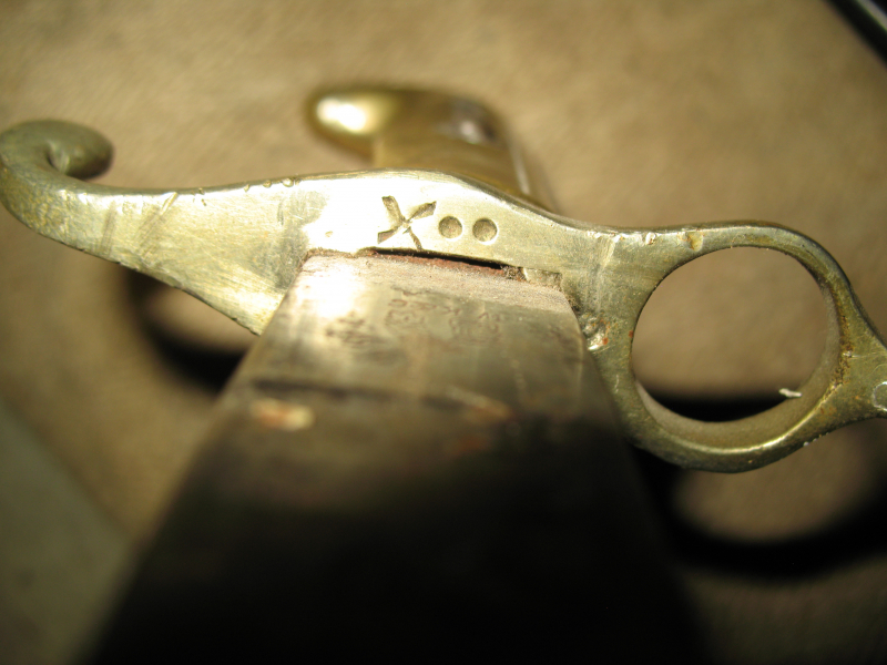 Bajonett M71 Seitengewehr M 1871 mit Scheide – billede 4