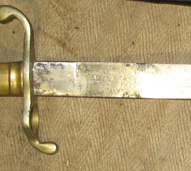 Bajonett M71 Seitengewehr M 1871 mit Scheide – billede 6