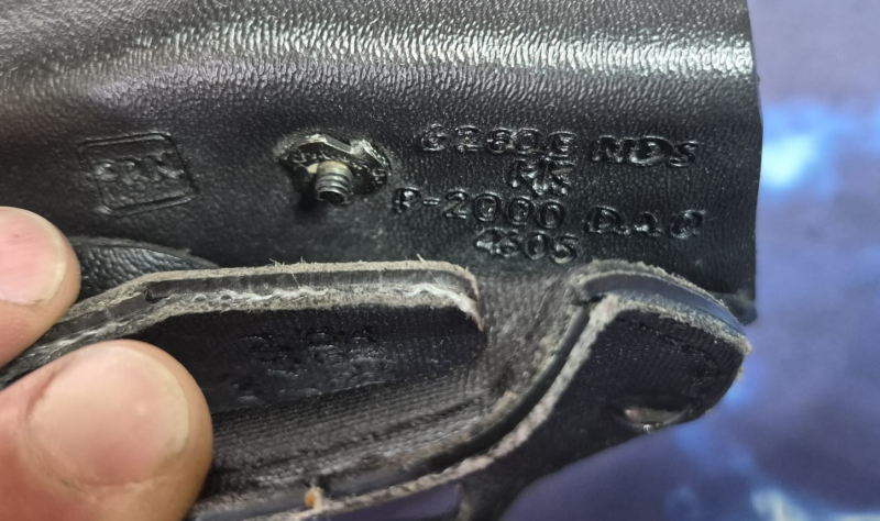 Safariland Behördenholster Heckler & Koch HK P2000 Holster komplett Polizei – Bild 3