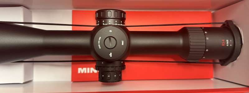 Neuware---Minox RS-4 6-24x50 LR Leuchtabsehen BDC 34mm Mittelrohr Zero Stop Double Tunr – Bild 2