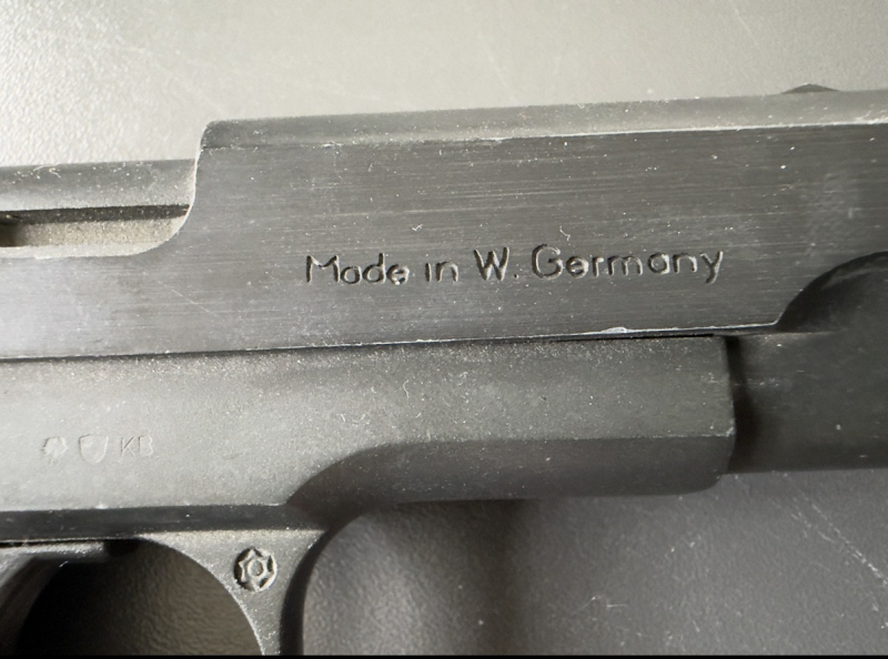 Reck Commander 8mm Schreckschuss Made in W .Germany selten – Bild 2