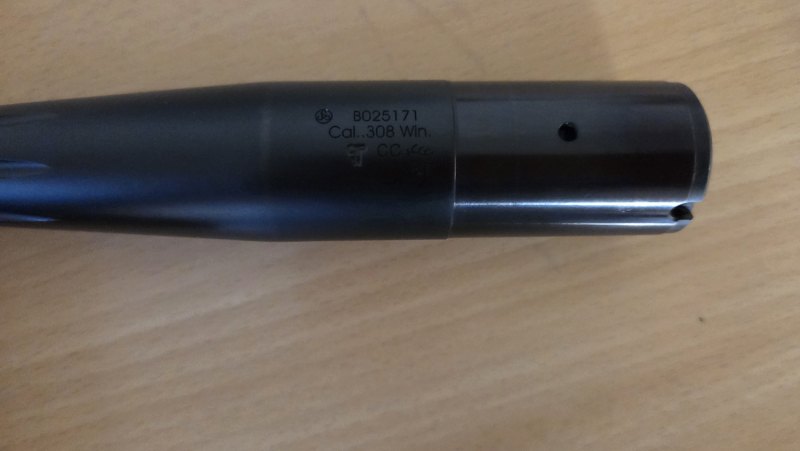 Austauschlauf Sauer 404/505 kanneliert, 308Win, L51cm mit Gewinde – Bild 3
