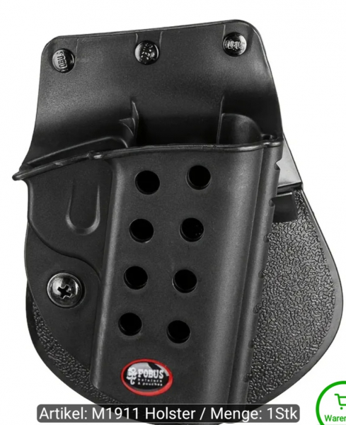 Taktisches Pistolenholster – Bild 3