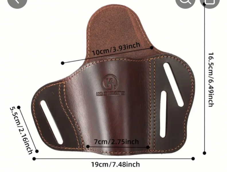 Lederholster für Colt 1911 – Bild 2