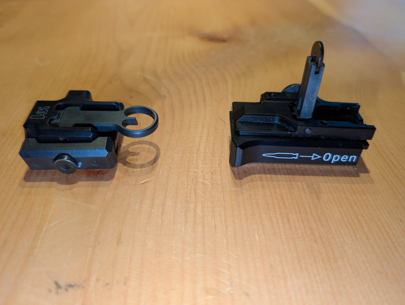 MR223 MR308 H&K Schnellwechselvisier Set – Bild 2