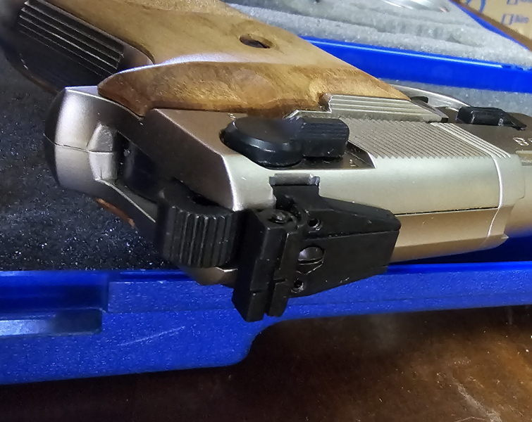 Umarwx Walther CP88 Competition CO2 mit Match Visier Kimme Höhen und Seitenverstellbar – obrázek 4