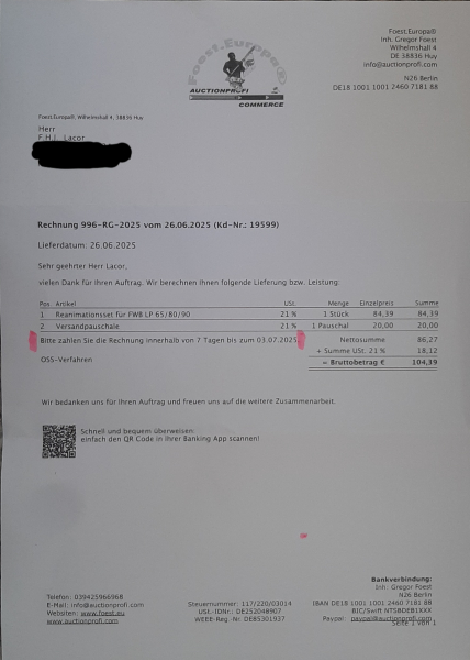 Feinwerkbau 65, Schön und Dichtungen erneuert! – billede 3