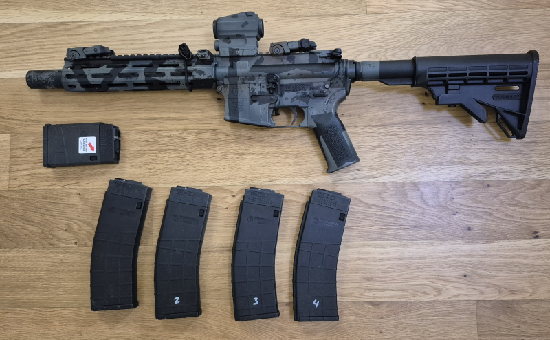 Tippmann M4-22, Vortex, Magpul – Bild 2