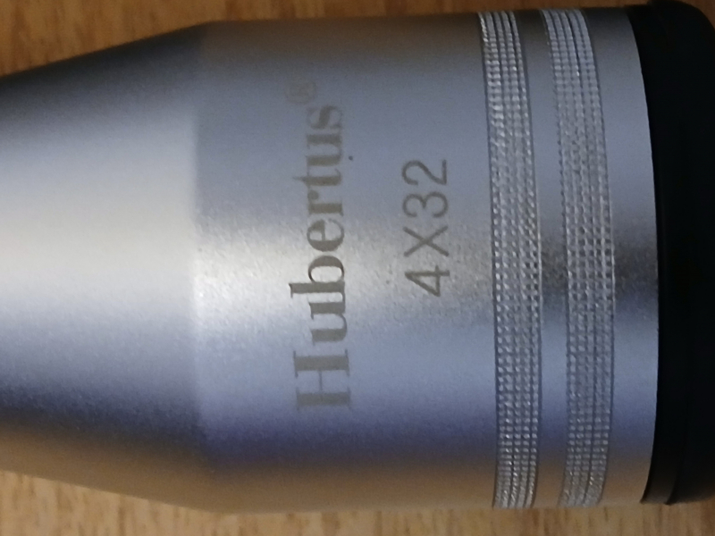 Zielfernrohr Hubertus 4x32 silber – Bild 2