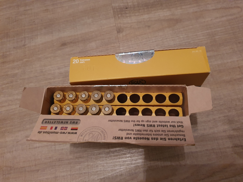 RWS H-Mantel 8x68 S Munition (30Stk.) – obrázek 2