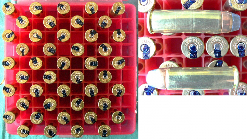 49 Patronen .454 Casull 260 grain, TM-FK, Casull Revolver, Munition Rar – billede 2