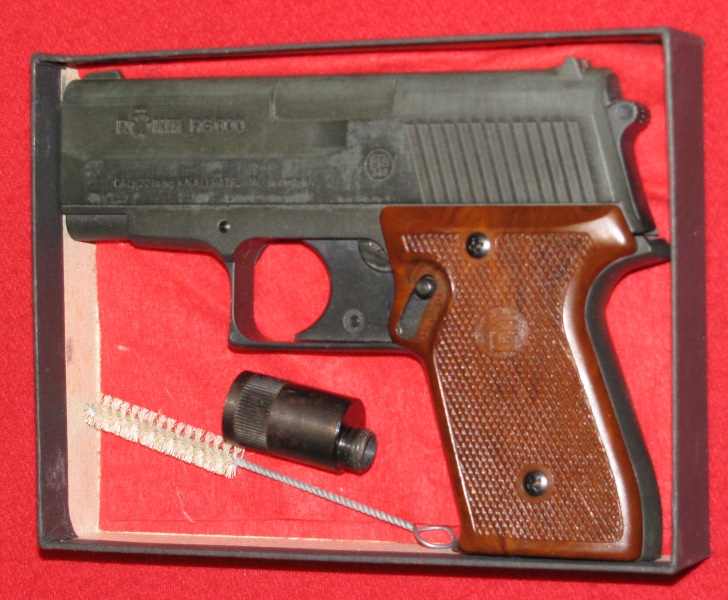 RÖHM Schreckschuß Pistole, eine RÖHM RG 600 mit der PTB 348 in CAL. 22 Lang – image 4