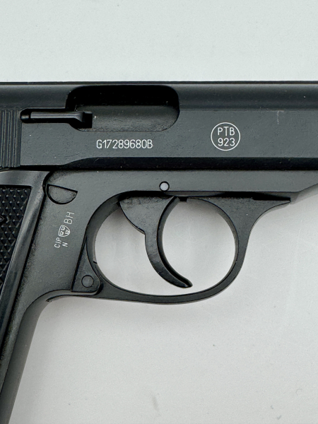 PTB Walther PP 9mmP.A.K. mit Deko-Schalldämpfer - neuwertig – slika 3