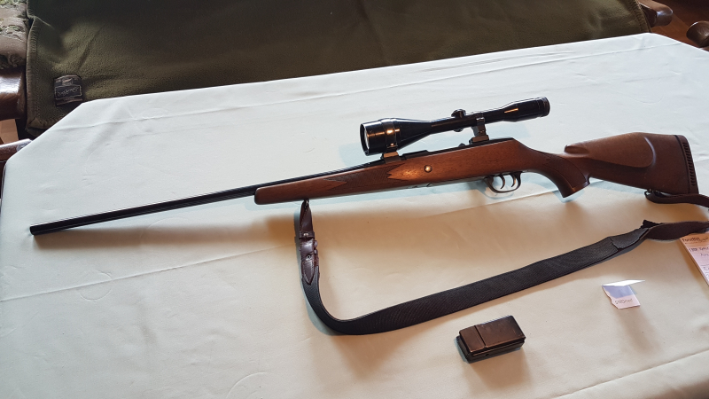 Voere Titan 2 Repetierbüchse 6,5x68 mit Zeiss Diatal 8x56 Safarimagazin – Bild 2