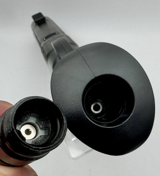 Doppelflinte mit Pistolengriff CO2, .68- neuwertig – nuotrauka 6