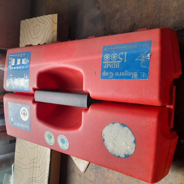 Tragebox für 1500er Disziplin Ladebrett +Speedloader – billede 2