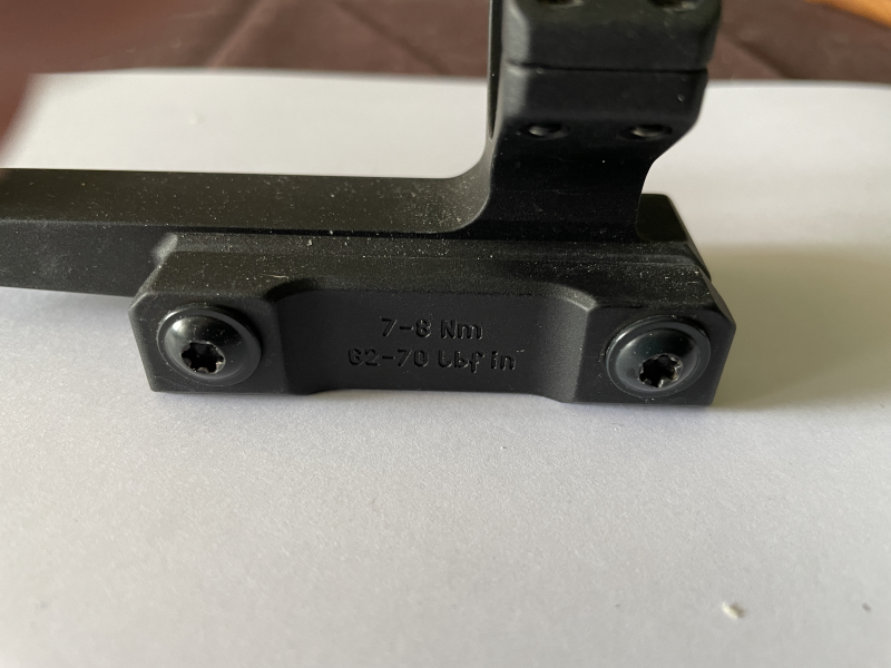 Eratac ZF Montage Ultralight für 30er Ringe, Bauh. 22mm, 20 MOA – billede 4