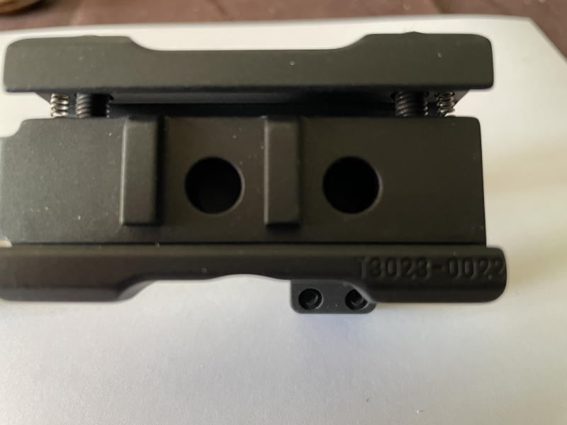Eratac ZF Montage Ultralight für 30er Ringe, Bauh. 22mm, 20 MOA – billede 6