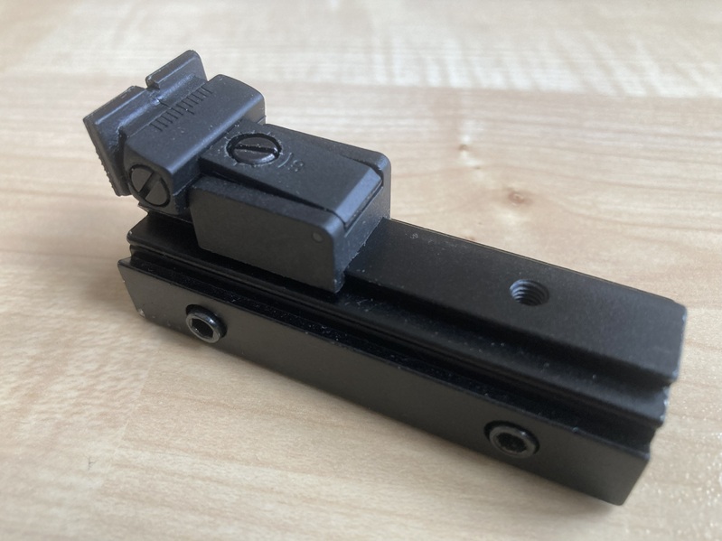 Diana Kimme Visier höhen/seitenverstellbar universal für 11mm Schienen – Bild 3