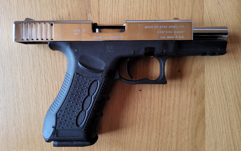 Zoraki 917 Chrom alte PTB 947 ungeschossen – immagine 3