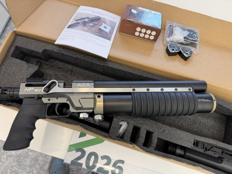 AEA HP MAX Pump Action Schalldämpfer Zielfernrohr Luftgewehr – Bild 3