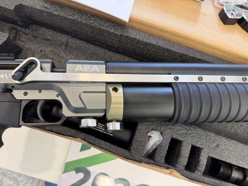 AEA HP MAX Pump Action Schalldämpfer Zielfernrohr Luftgewehr – Bild 4