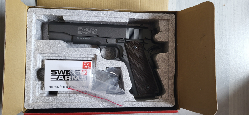 Swiss Arms 1911 Co2 – Bild 2