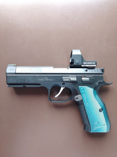 Kadet CZ Shadow 2 Wechselsystem Kal .22 mit Vector Optics Frenzy xl Rotpunktvisier + 4 Magazinen – Bild 2