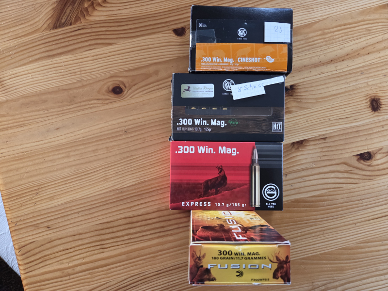 300 Win Mag Restmunition 71 Schuss – billede 2