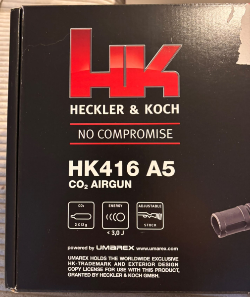 HK 416 A5 M4 Carbine 4.5 mm BB Co 2 – Bild 3