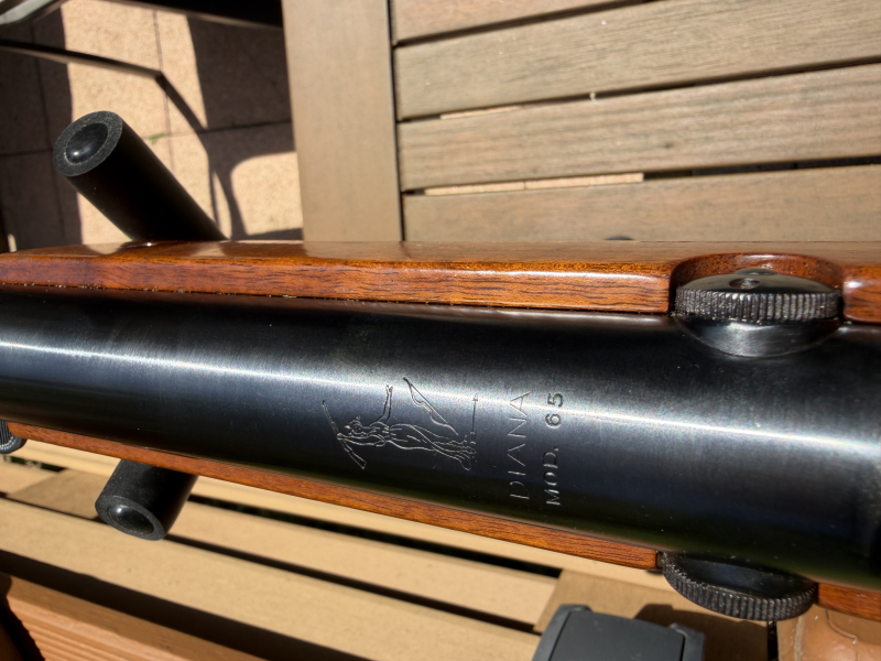 Matchluftgewehr Diana 65 von 1973 – imaginea 4