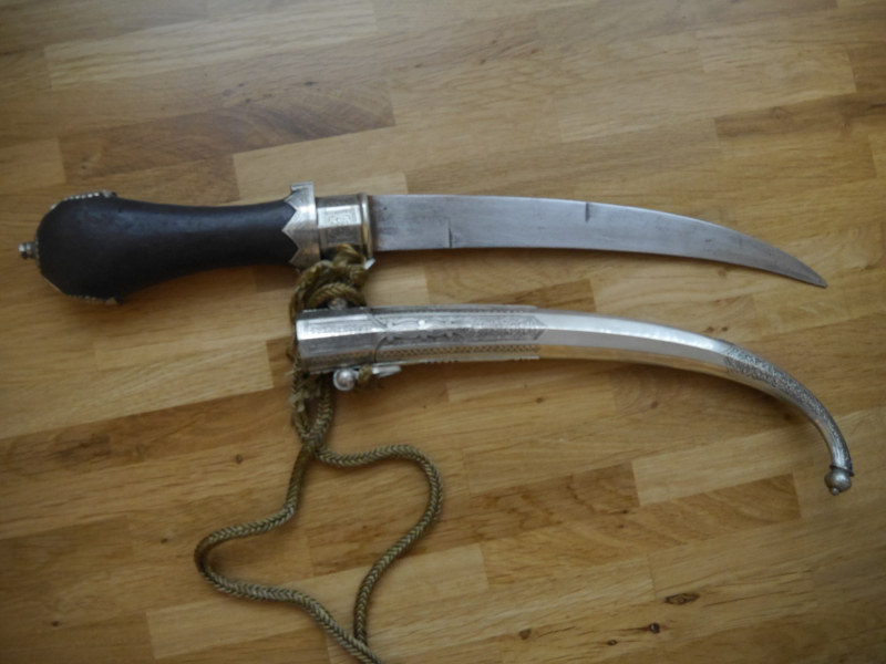 Hochfeiner, antiker Berberdolch, Jambiya – slika 2