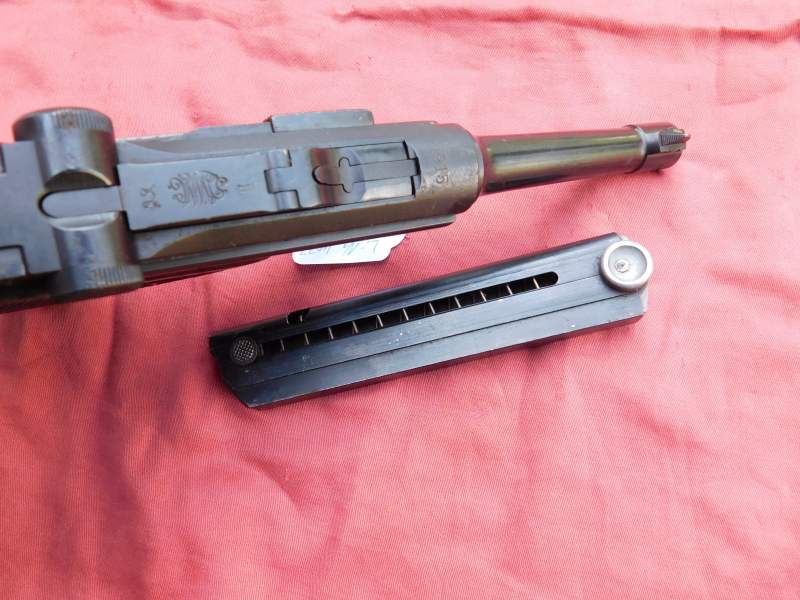 Pistole P08 DWM 1915, sehr guter Lauf, Kal. 9 mm Luger – zdjęcie 3